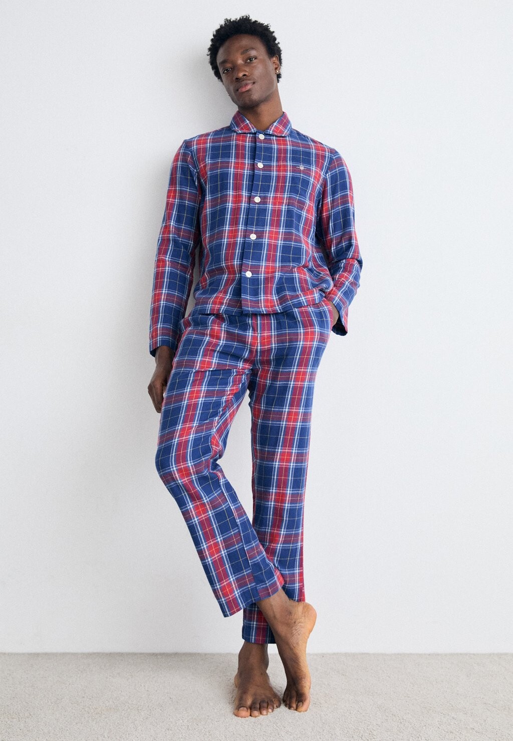 

Пижамный комплект PJ SET GANT, темно-синий