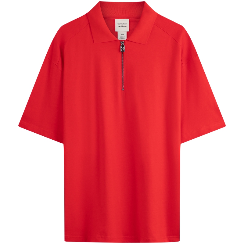 

Calvin Klein Весенний фестиваль красный маджента поло мужская