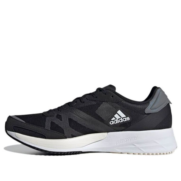

Кроссовки adizero adios 6 'black white' Adidas, черный