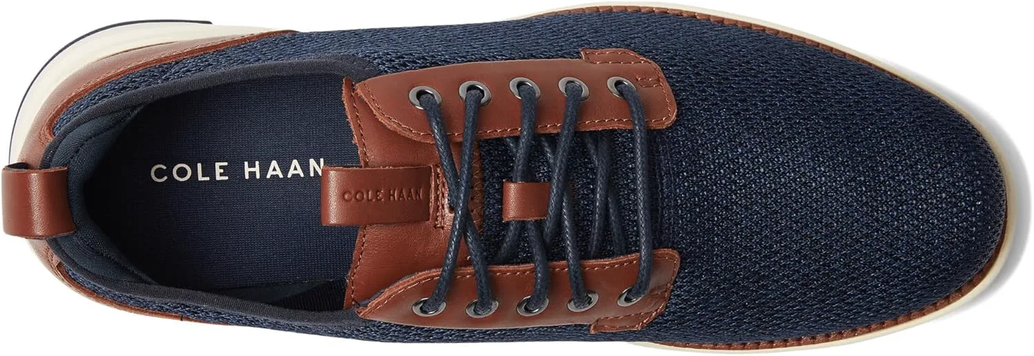 Туфли Cole Haan Unisex-Adult Grand Atlantic Knit, темно-синий/слоновая кость — фото 3