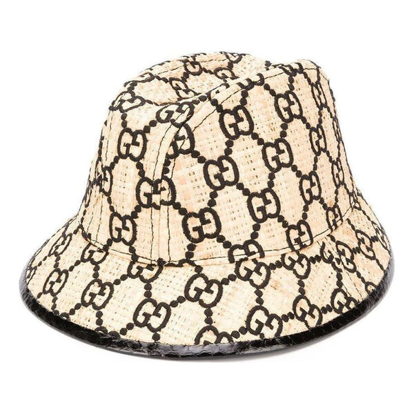 

Бейсболка gg fedora hat with snakeskin 'beige' Gucci, бежевый