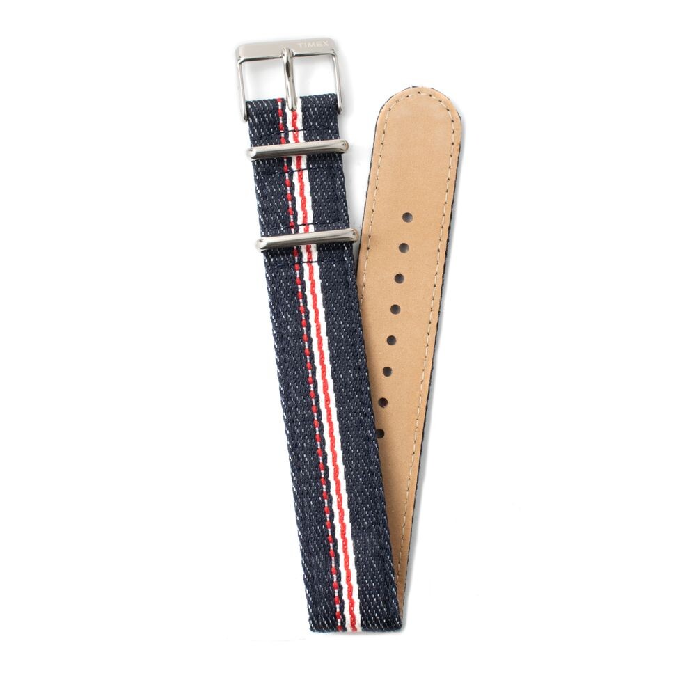 

Многоцветные текстильные часы Timex
