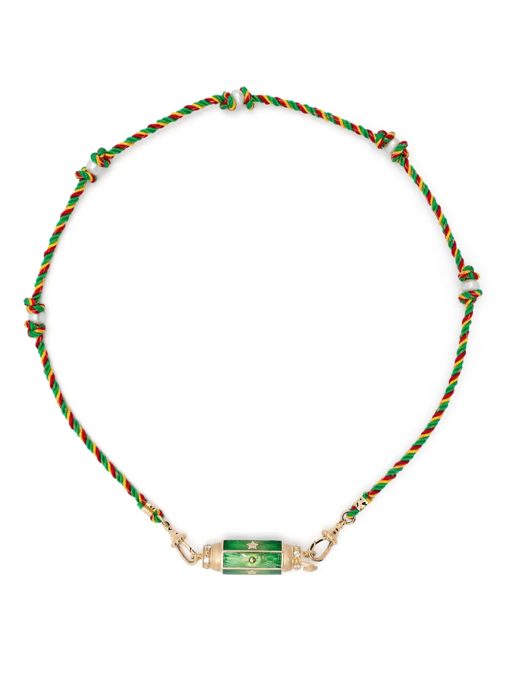 

Колье Baby Locket из желтого золота с бриллиантами Marie Lichtenberg, золотой