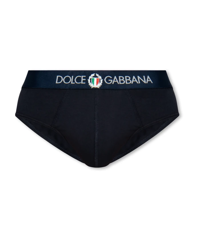 

Трусы с логотипом Dolce & Gabbana, синий