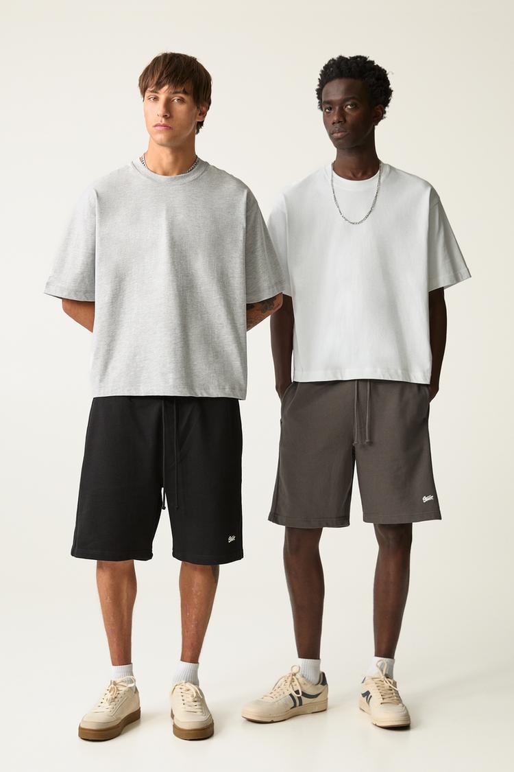 

Комплект из 2 шт. спортивных шорт-бермуд stwd Pull And Bear, серый