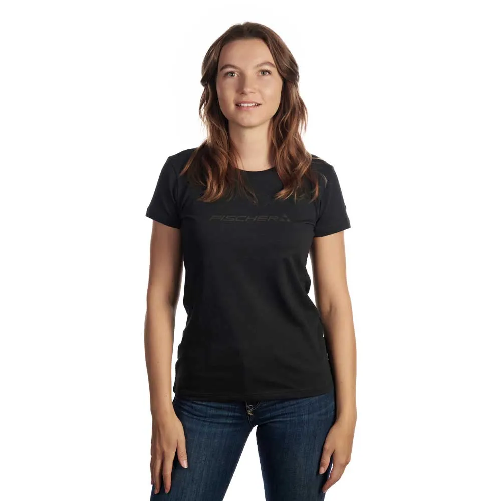 

Футболка с коротким рукавом Fischer Big Logo, черный