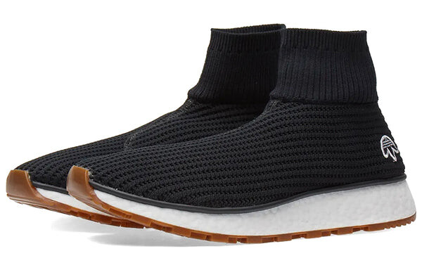 Кроссовки alexander wang x run clean Adidas, черный — фото 3