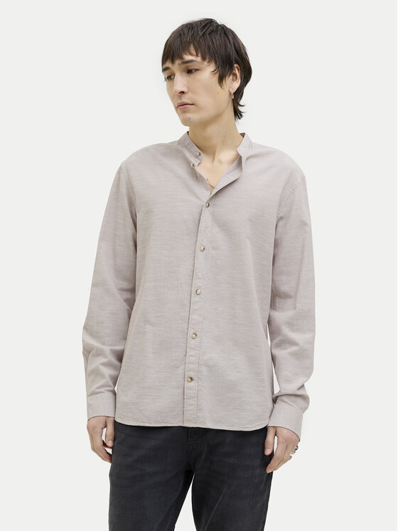 

Рубашка удобного кроя Summer 12269319 Jack&Jones, бежевый