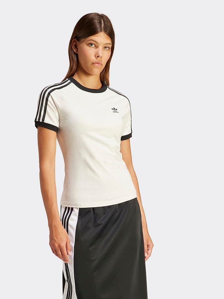 

Футболка adidas, цвет creme/schwarz