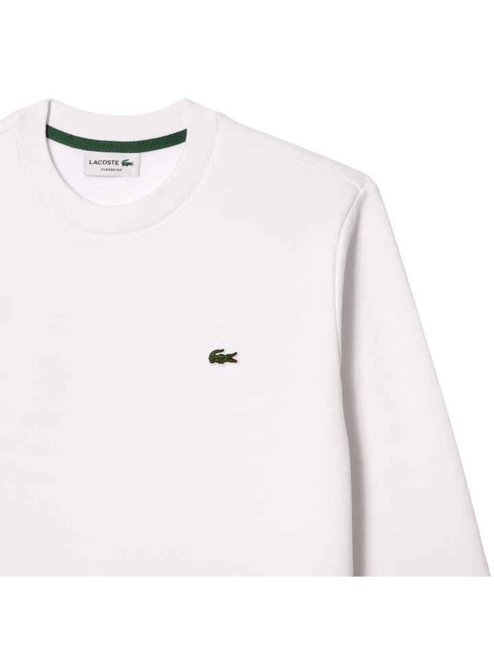 Lacoste Белая толстовка — фото 2