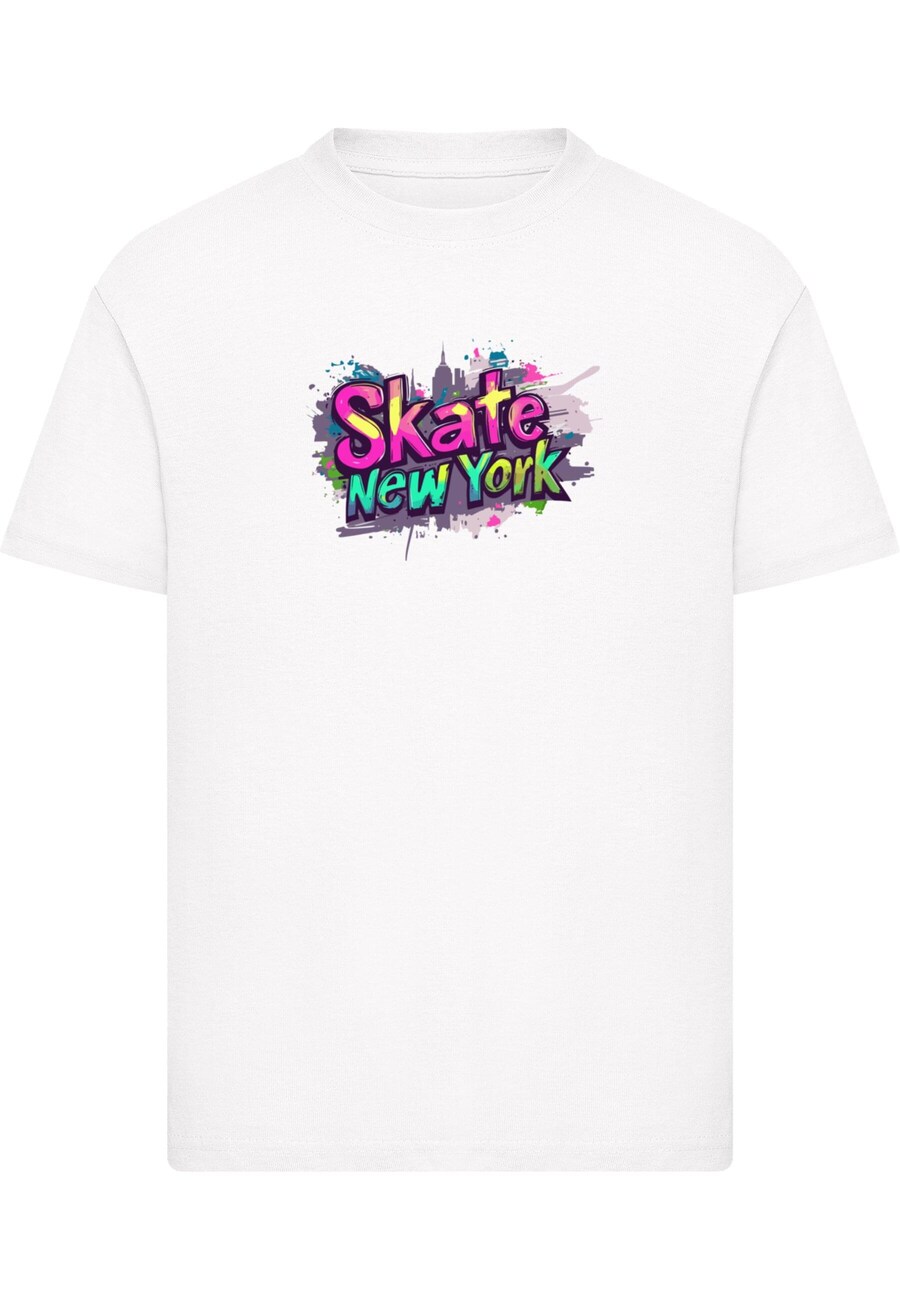 

Рубашка Merchcode Skate New York, белый