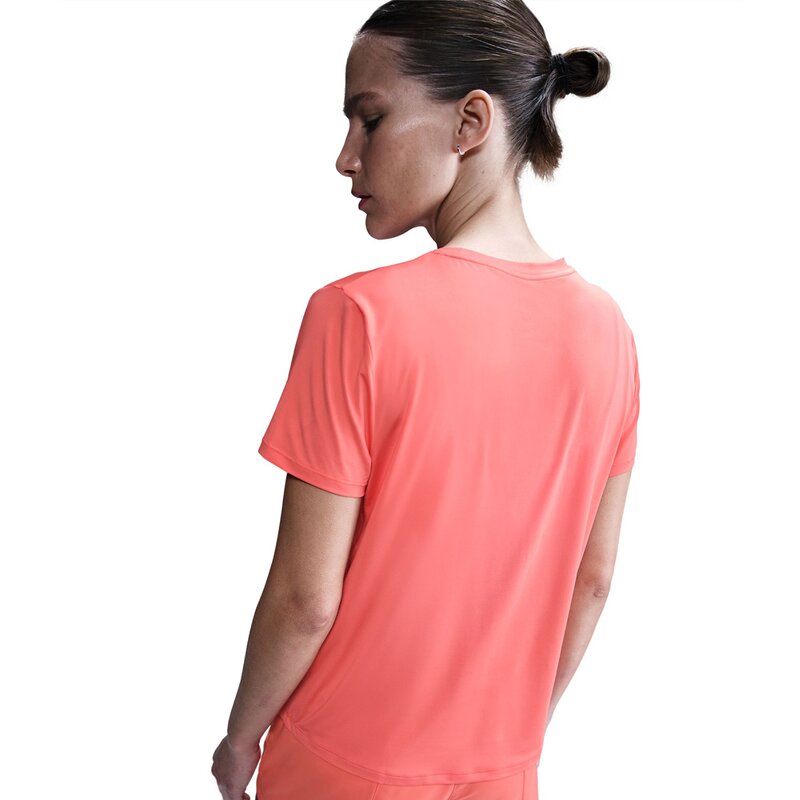 T-Shirt w nk one swsh hbr df ss top Nike, цвет magic ember — фото 4