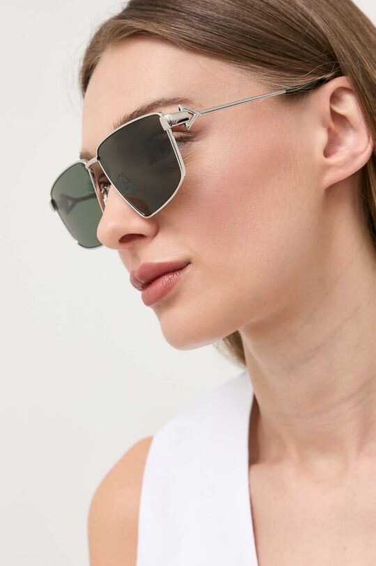 

Солнечные очки Bottega Veneta, серебро