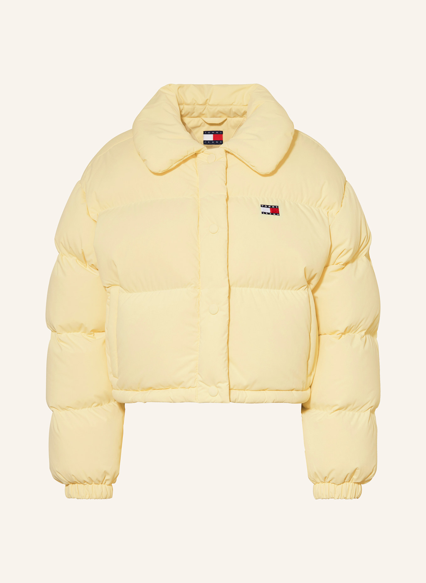 

Укороченная стеганая куртка Tommy Jeans, желтый