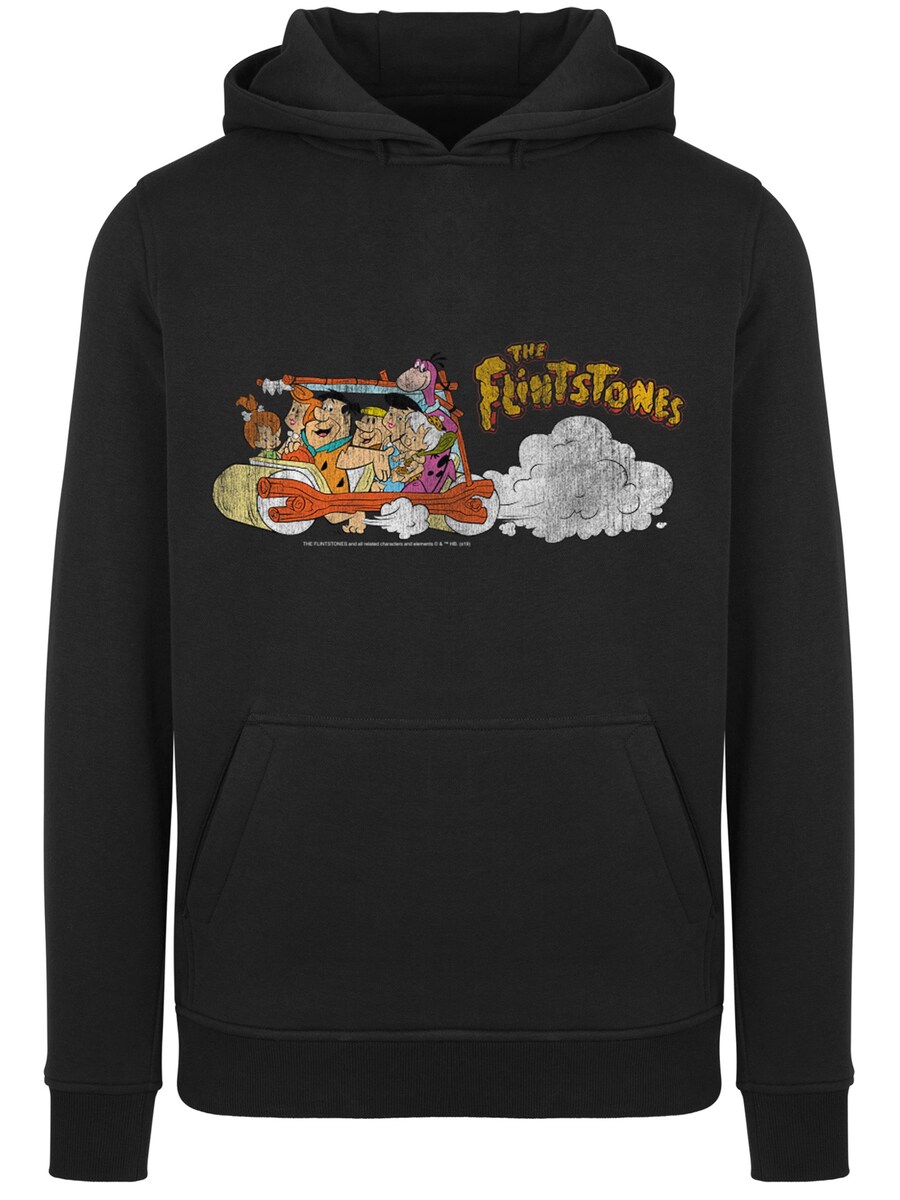 

Толстовка F4NT4STIC The Flintstones Family Car Distressed, черный