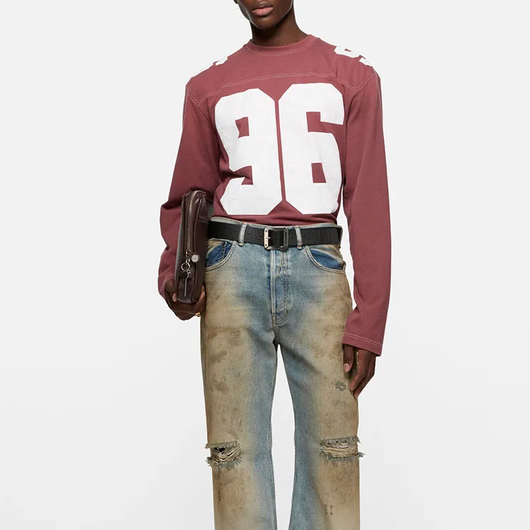 Футболка Midsummer Capsule Collection SS26 Acne Studios Faded Red — фото 4