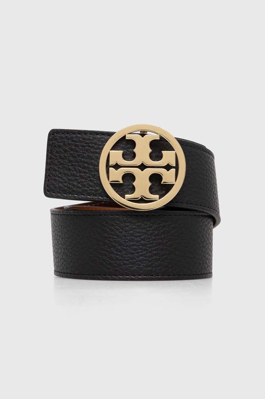 

Двусторонний кожаный ремень Tory Burch, черный