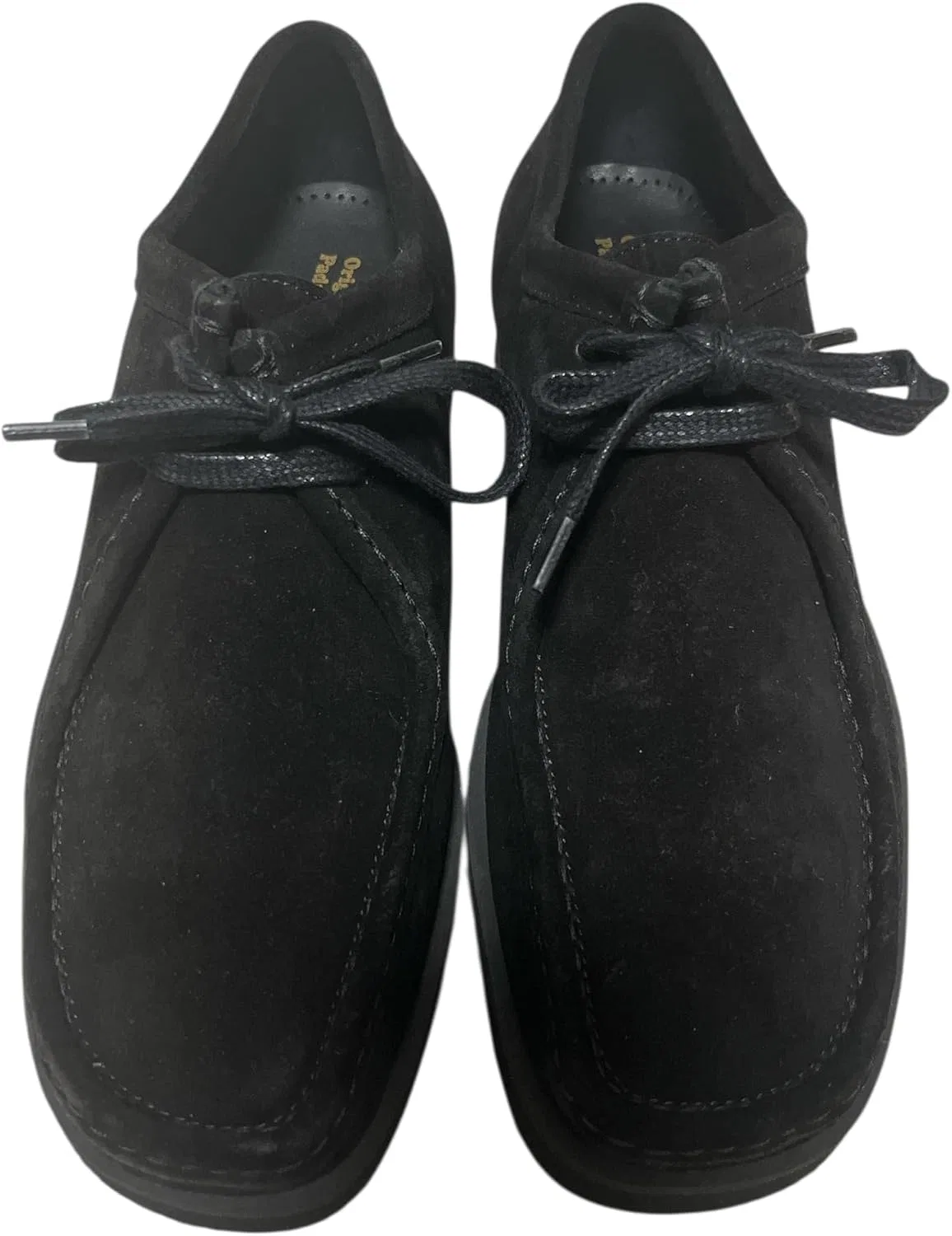 Лоферы замшевые Padmore&Barnes, Black Padmore&Barnes(パドモア&バーンズ) — фото 3