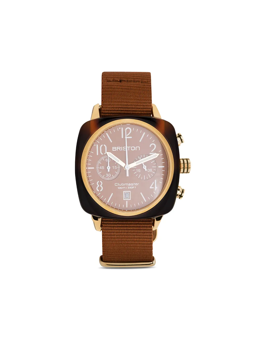 

Наручные часы Clubmaster Classic 40 мм Briston, коричневый