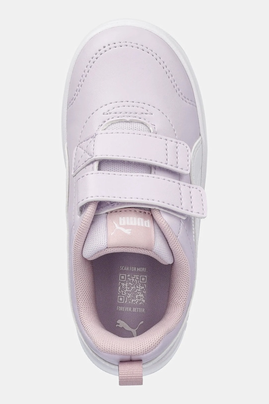 Детские кроссовки Courtflex V3 V Puma, фиолетовый — фото 3