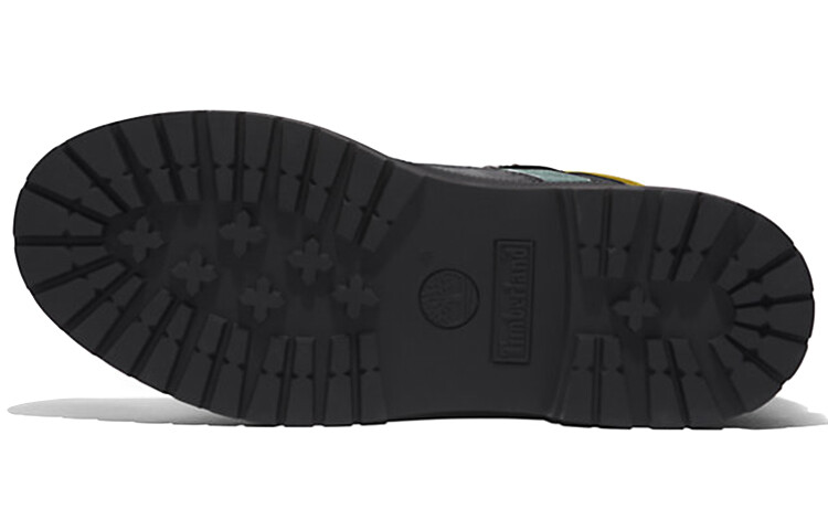 Ботинки походные Timberland Heritage Rubber Toe, черный / зеленый — фото 4