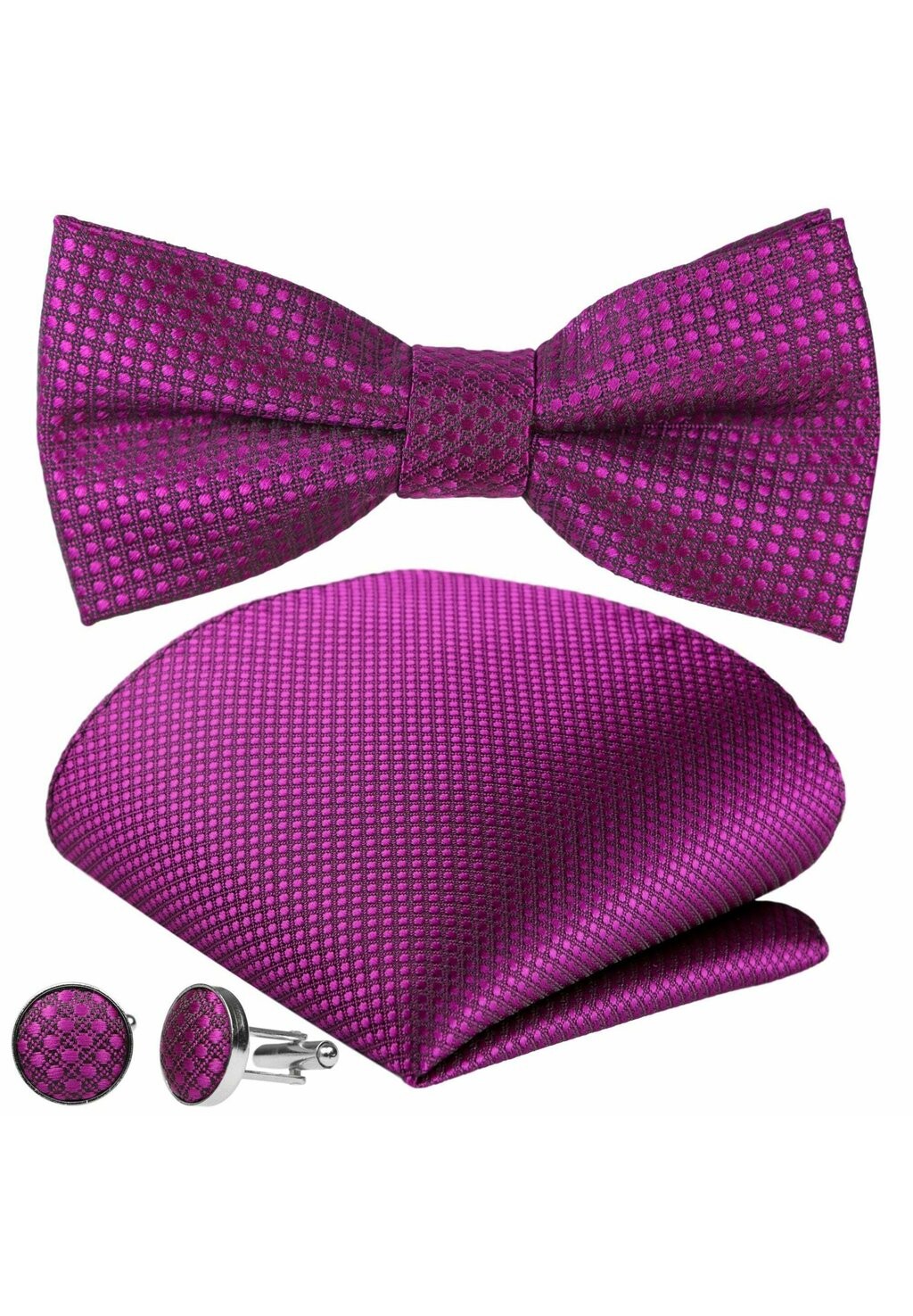 

Нагрудный платок ROMERO 3 SET Gassani, цвет fuchsia/bordeaux violett/magenta rot tupfen/schwarz