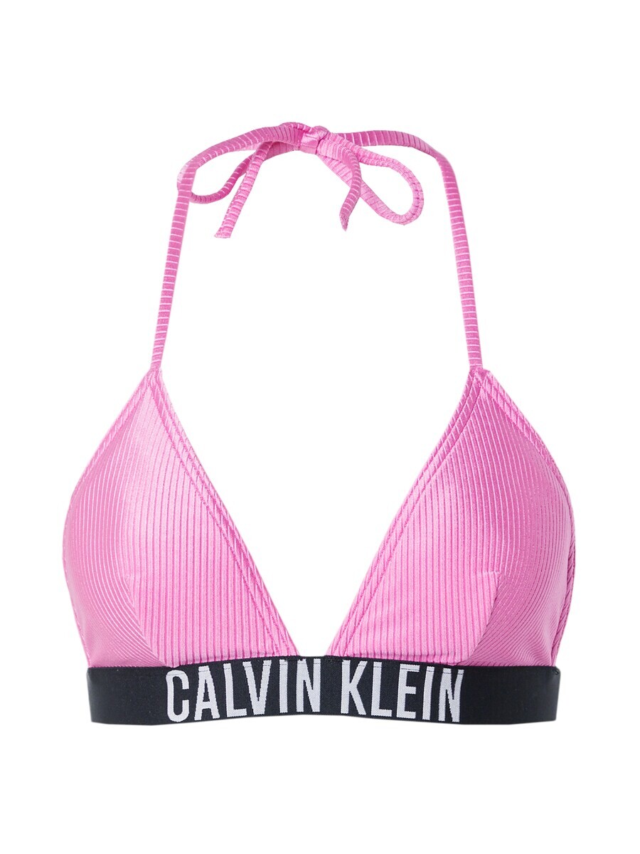 

Треугольный бикини-топ Calvin Klein Swimwear Triangle Bikini Top Intense Power, розовый