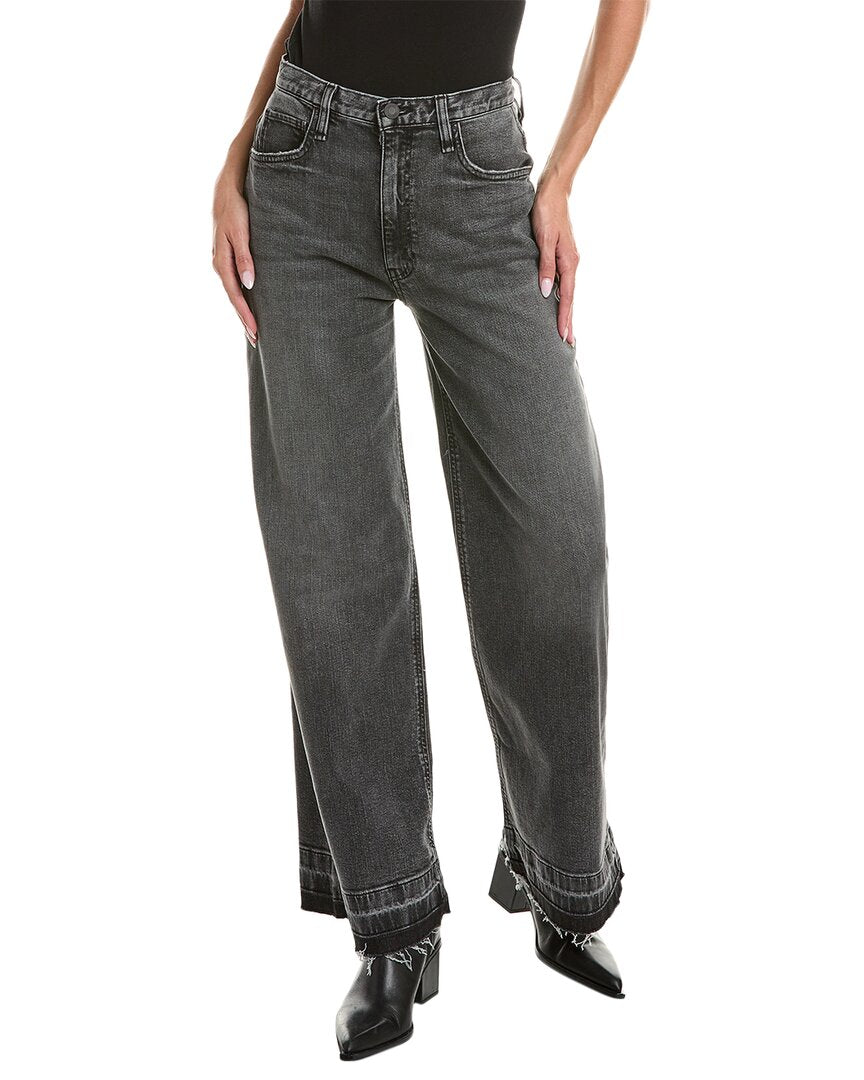 

Джинсы HUDSON James с высокой талией, черные, дымчатые, широкие джинсы HUDSON Jeans