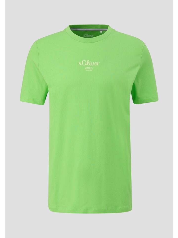 

Футболка s.Oliver, зеленый