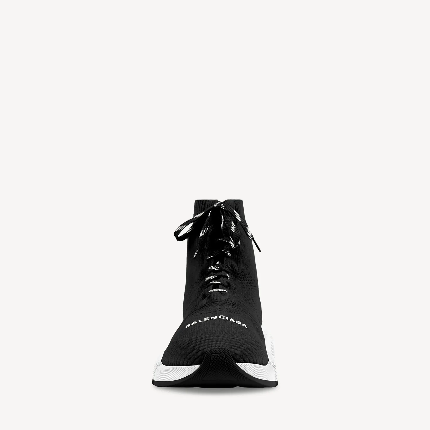 BALENCIAGA Мужские кроссовки Speed 2.0 на шнуровке в черном цвете — фото 2