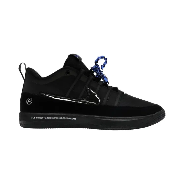 Кроссовки Fragment Design x Nike Book 2 LE Premium EP, черный
