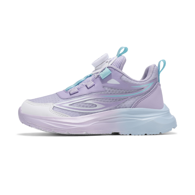 

Кроссовки для бега с низким верхом, устойчивые к истиранию и отскоку, дышащие, легкие, с амортизацией, детские JIAFEIMAO, фиолетовый