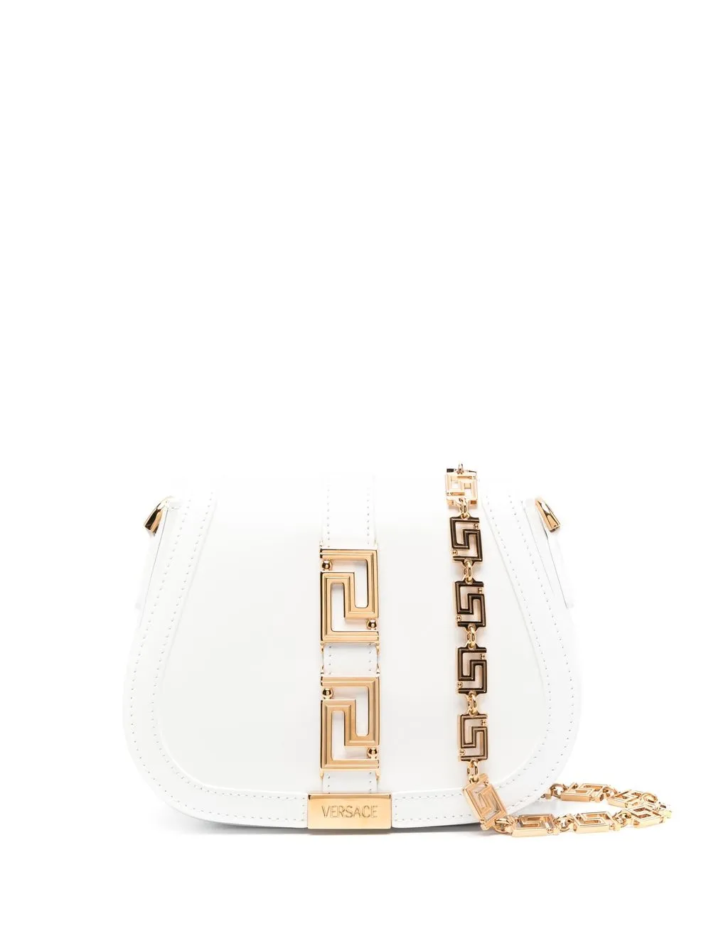 

Маленькая сумка на плечо Greca Goddess VERSACE, белый