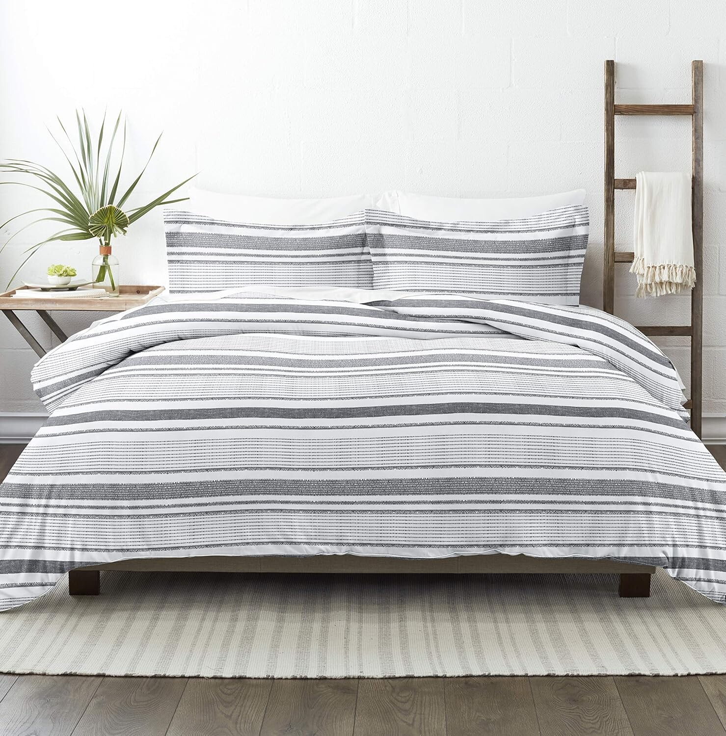

[T] LINEN MARKET Пододеяльник Queen (светло-серый) — испытайте комфорт гостиничного типа с непревзойденной мягкостью, изысканными принтами и однотонными цветами для мечтательной спальни — Комплект пододеяльников Queen с 2 накладками на подушки,...