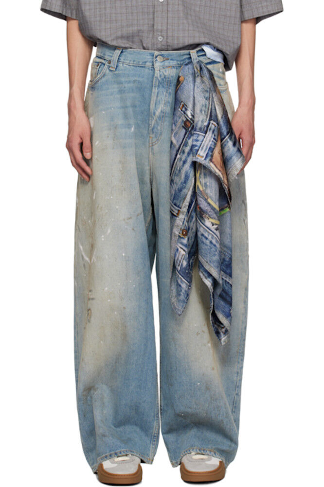 

Синие джинсы Super Baggy Fit 2023M Acne Studios