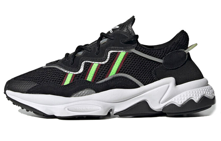 Кроссовки Adidas Originals Ozweego Lifestyle EF0158, черный/зеленый