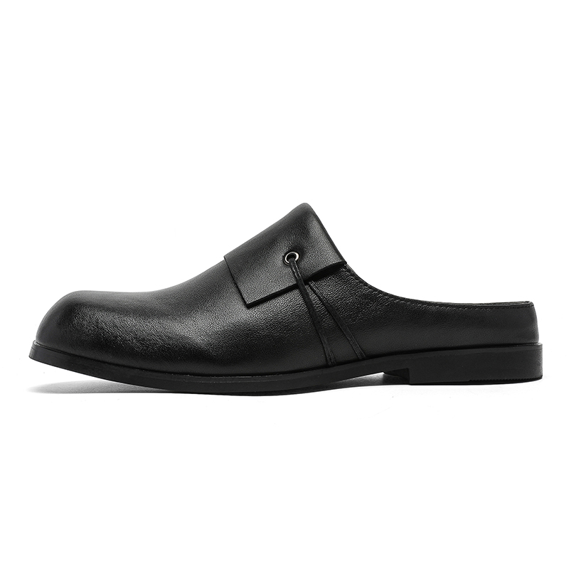 

V05 Закрытые тапочки унисекс черные, цвет Black Women's