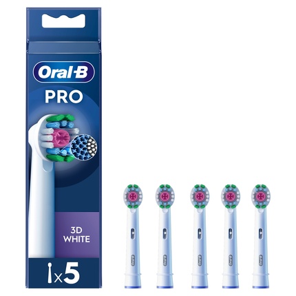 

Головки зубной щетки Oral B Pro 3d White - белые - 5 шт Oral-B