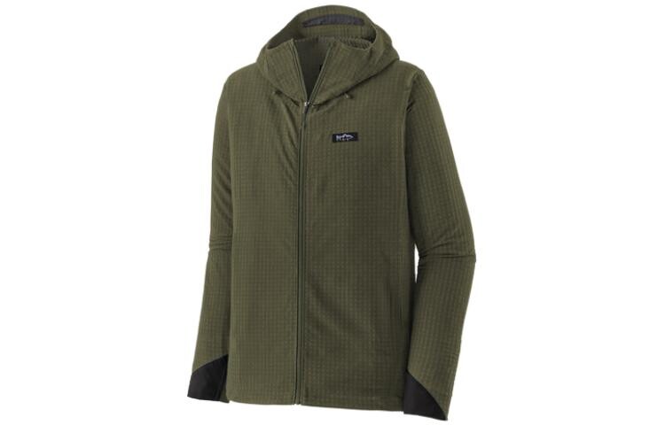 

Куртка R1 Мужская Patagonia, цвет Olive Green/Basin Green
