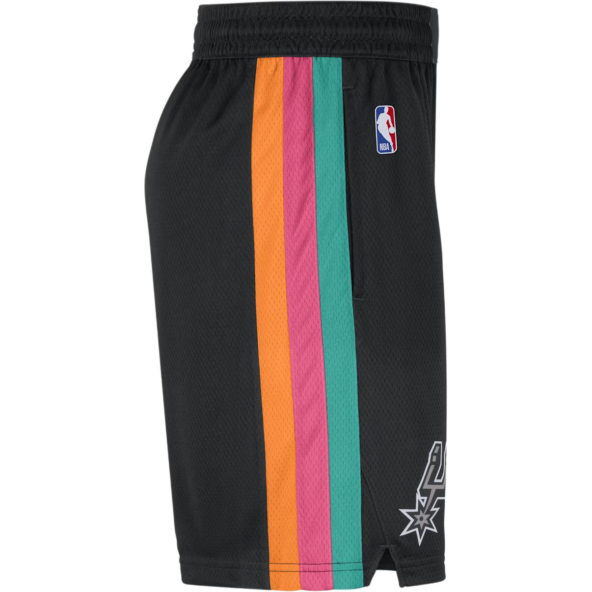 Мужские баскетбольные шорты Dri FIT Swingman Nike, черный/белый — фото 4