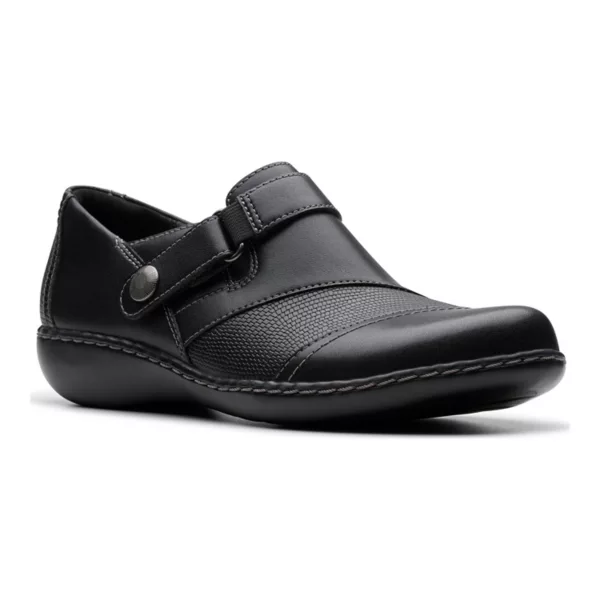 Женские кожаные туфли Ashland Gem Clarks, черный