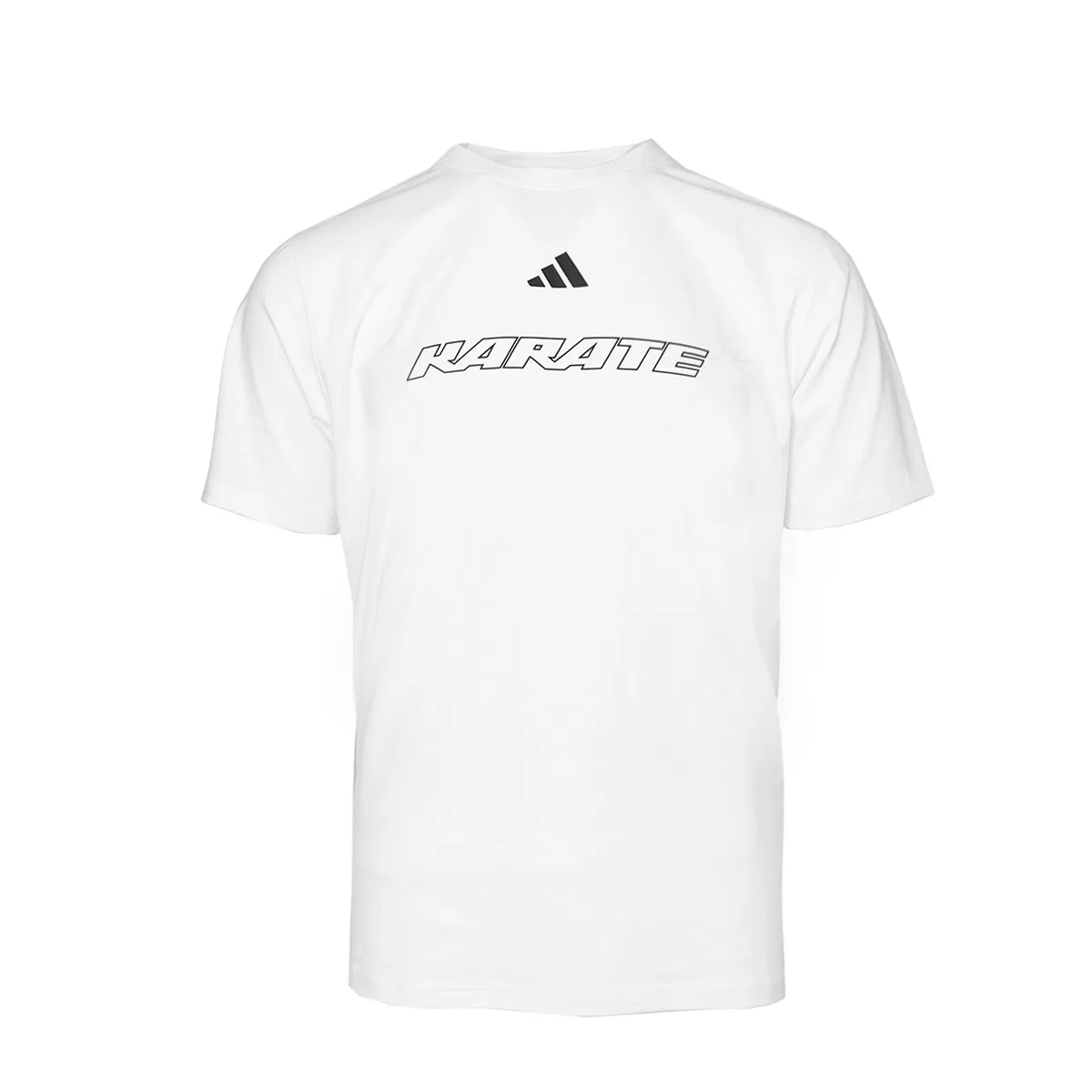 Футболка с коротким рукавом unisex Adidas, White/Black