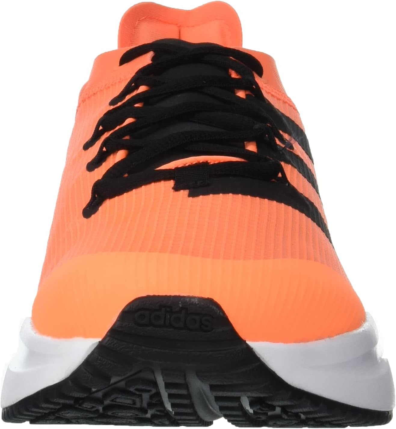 Беговые кроссовки adidas Fluidflash для взрослых, унисекс, черный/оранжевый — фото 2