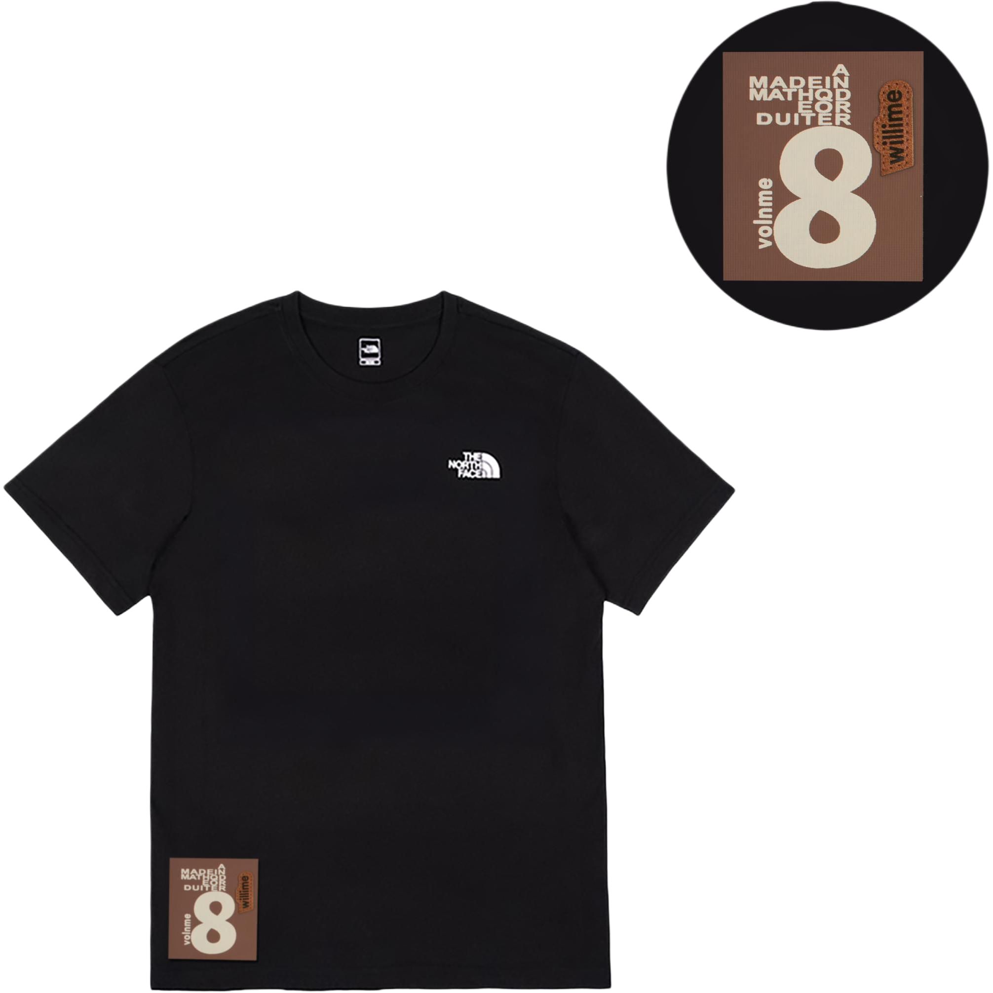 

THE NORTH FACE Футболка мужская черная, Черный, THE NORTH FACE Футболка мужская черная