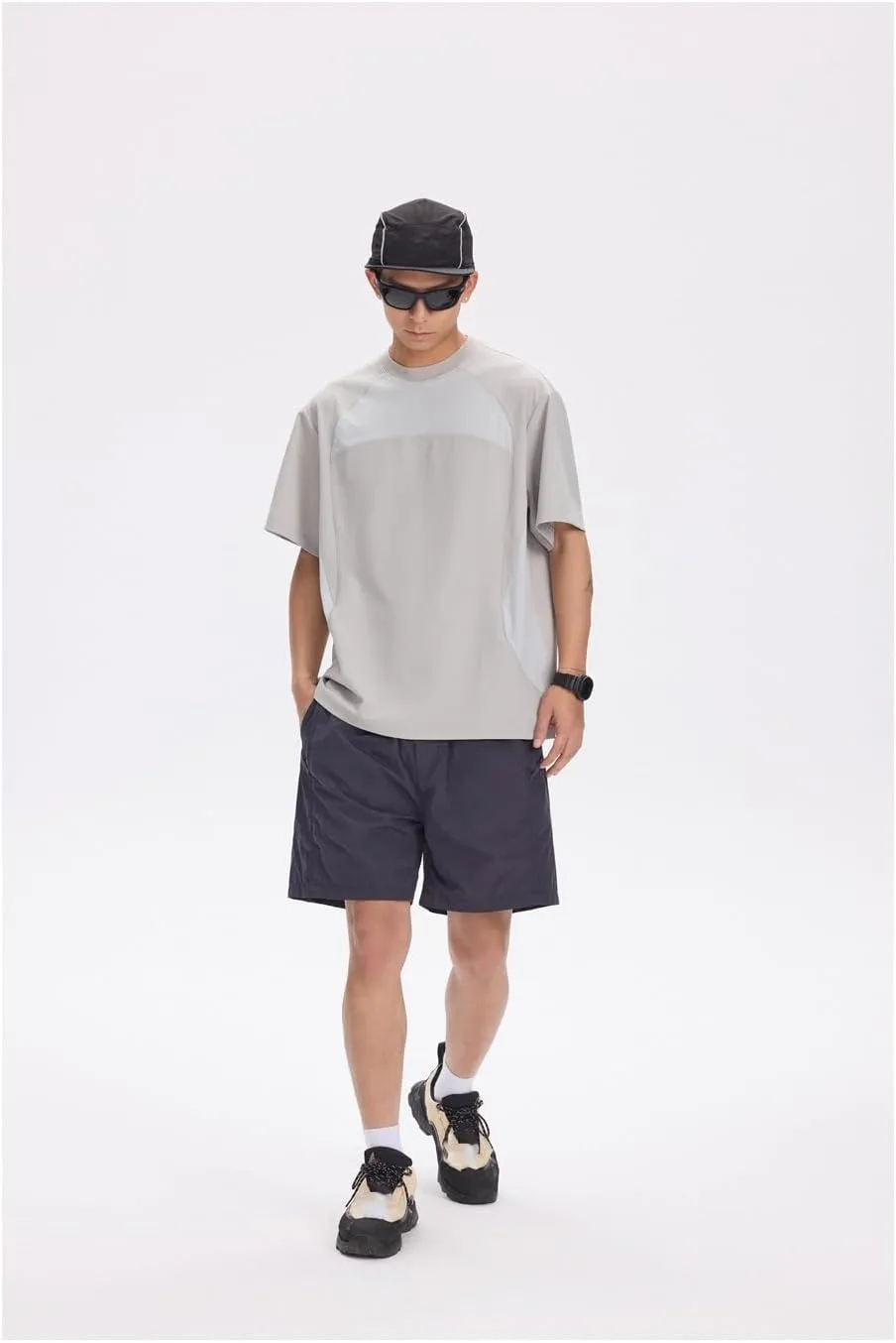 

Поло с коротким рукавом в полоску для мужчин AXGGZTJZ