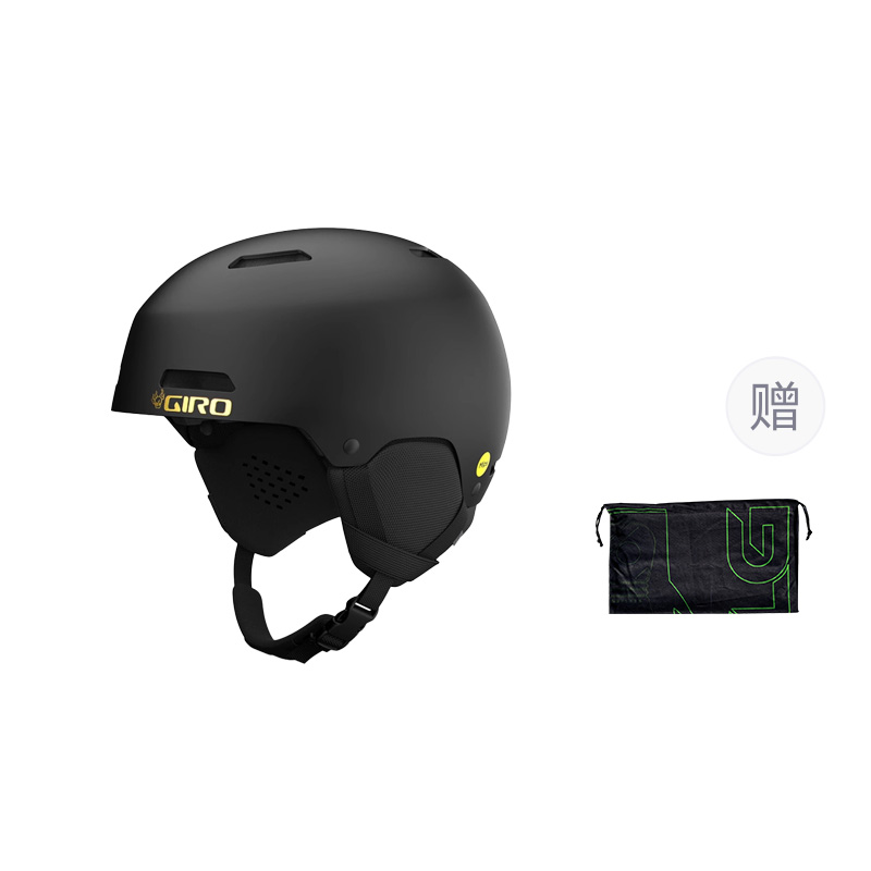 

Шлемы для лыж GIRO, черный (с официальной сумкой для шлема)