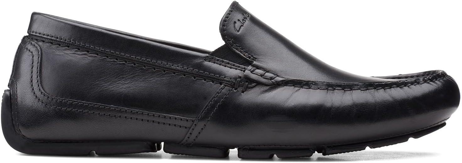 Мужские лоферы Clarks Markman PlainDriving, черный — фото 2