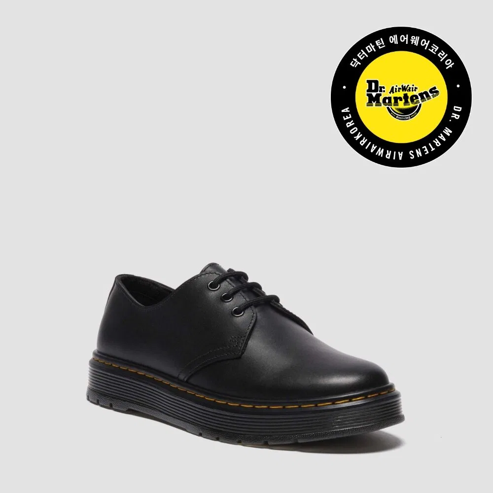 Мужские дерби Brookline Low чёрные от Dr. Martens