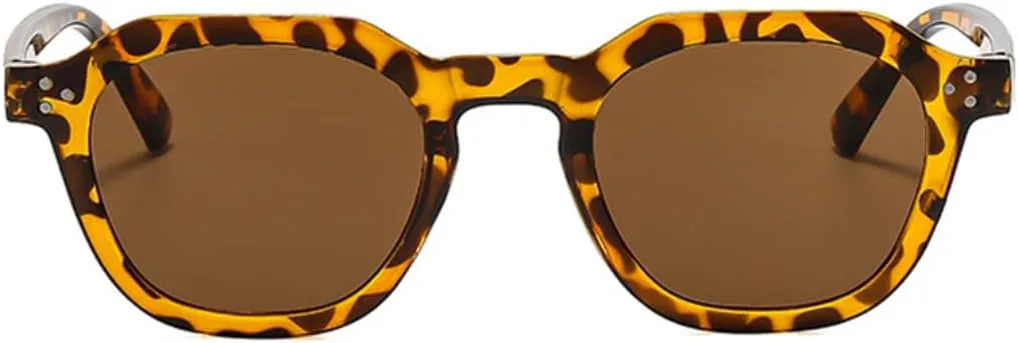 

Солнцезащитные очки с защитой UV400 | Оправа с мелкими заклепками | Для женщин и мужчин | Для занятий спортом на открытом воздухе и вождения DSVIGF, Black Clear