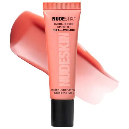 

Масло для губ Hydra-Peptide Lip Butter в оттенке Candy Kiss Soft Pink Tint Gloss NIB Nudestix